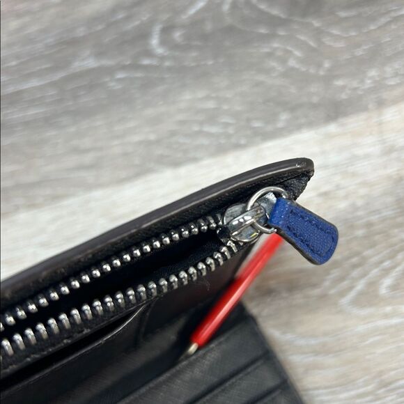 9616 Michael Kors Navy Perforated Crossbody & wallet 243349616 - Picture 13 of 14